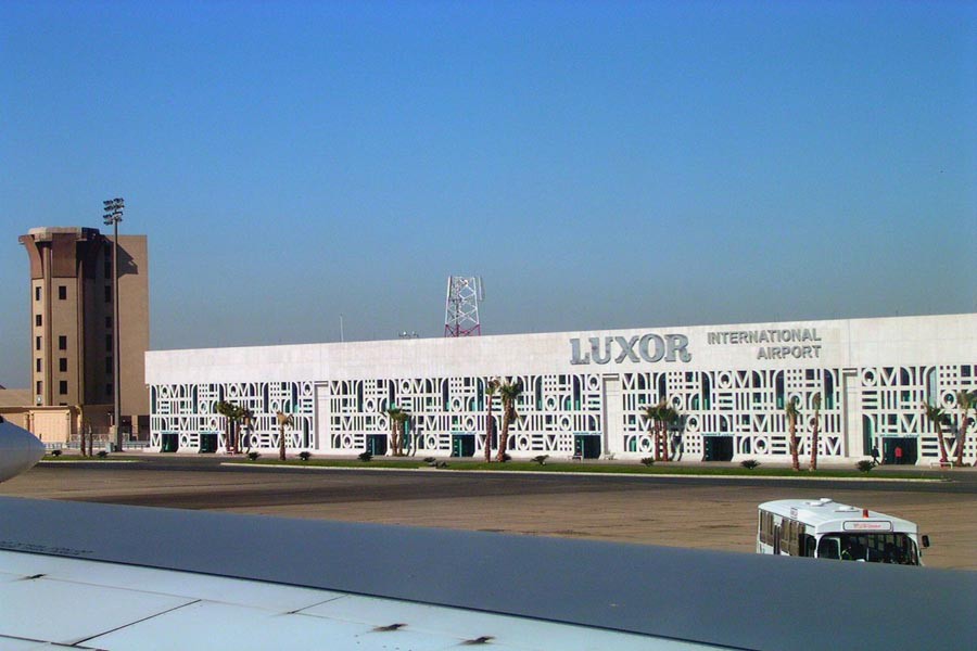 Transfer from Luxor airport.